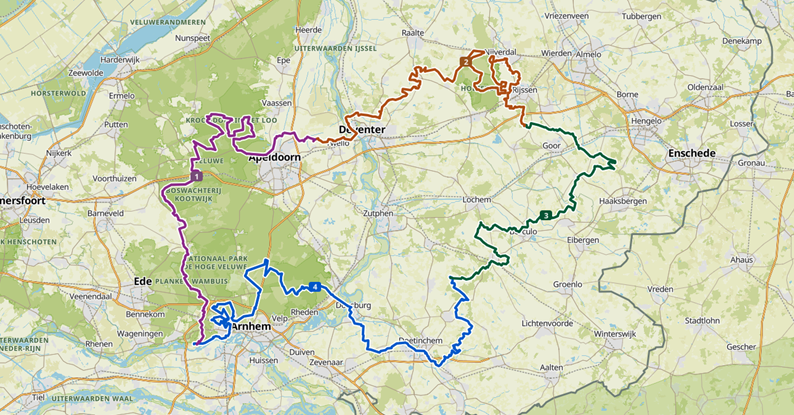 Langste gravelroute van Nederland